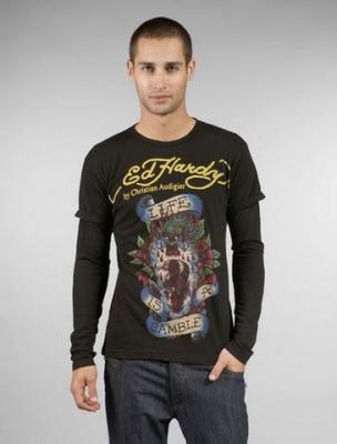 Ed Hardy shirts men-483